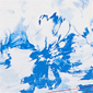 Womens Emaline Sapphire Serenade I Square Neck Floral Blouse - image 6