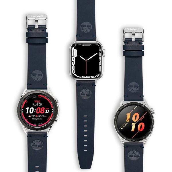 Unisex Timberland Ashby Navy 22mm Apple Watch&#174; Smart Watchband