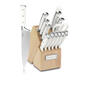 Cuisinart(R) 15pc. Stainless Steel White Cutlery Block Set - image 1