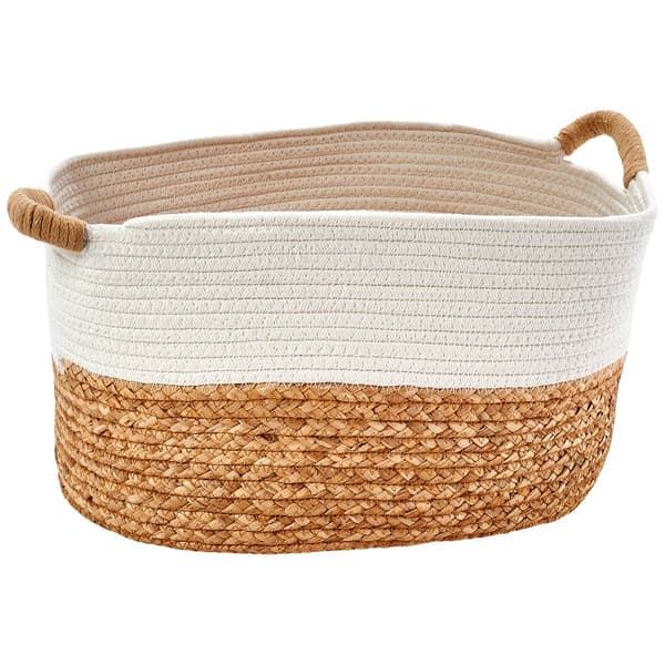 Bombay Medium Water Hyacinth Shelf Tote - image 