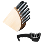 BergHOFF Forged 9pc. Stainless Steel Knife Block Set - image 1