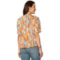 Womens Democracy Short Sleeve Abstract Tee - image 2