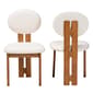 Baxton Studio Kacela Modern Japandi 2pc. Dining Chair Set - image 2