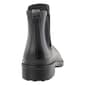 Womens Jodphur Matte Faux Fur Jelly Rain Ankle Boots - image 3