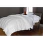 350 TC Cotton Damask Stripe Down Comforter-White - image 1