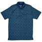 Mens Architect&#40;R&#41; Bone Fish Short Sleeve Polo Shirt - image 1