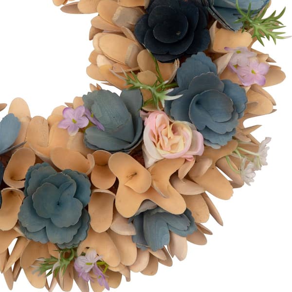 Northlight Seasonal Mini Artificial Flowers Spring Wreath