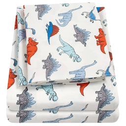 Sweet Home Collection Kids Fun & Colorful Dinosaurs Sheet Set