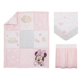 Disney 3pc. Minnie Mouse Twinkle Twinkle Crib Bedding Set