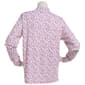 Womens Hasting & Smith Holiday Trees Mock Neck Tee - image 3