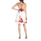 Womens 24/7 Comfort Apparel Floral A-Line Halter Dress - image 3