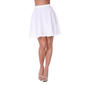 Womens White Mark Heidi Solid Flare Skirt - image 1