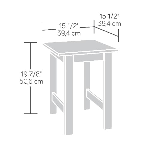 Sauder Beginnings End Table