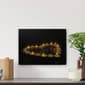Northlight Seasonal LED Heart-Shaped Candles Canvas Art - image 2