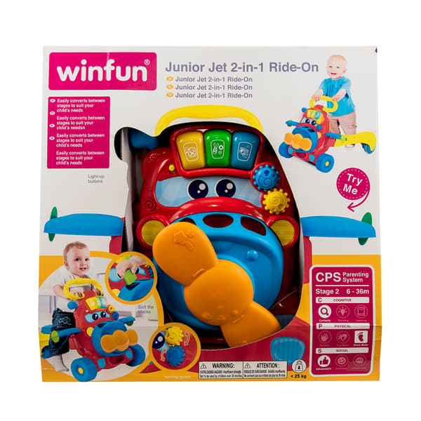 WinFun Junior Jet 2 in 1 Ride-On