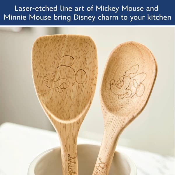 Disney Home Bon Voyage 2pc. Wooden Spoon & Turner Set
