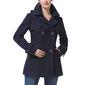 Womens BGSD Hooded Wool Peacoat - image 1