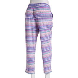 Womens MUK LUKS&#174; Mystic Fair Isle Cloud Croppped Pajama Pants