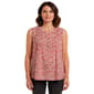 Plus Size Napa Valley Ditsy Floral Pleat Jacquard Blouse - image 1