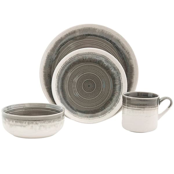 Baum Hearth 16pc. Splattered Dinnerware Set