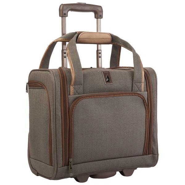 London Fog Newcastle 15in. USB Carry-On Luggage - image 