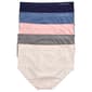 Womens Laura Ashley 5Pk Lightweight Seamless Full Brief w/ Logo - image 2
