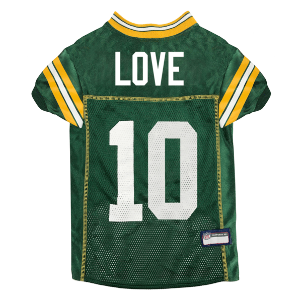 NFLPA Green Bay Packers Jordan Love Pet Jersey - image 