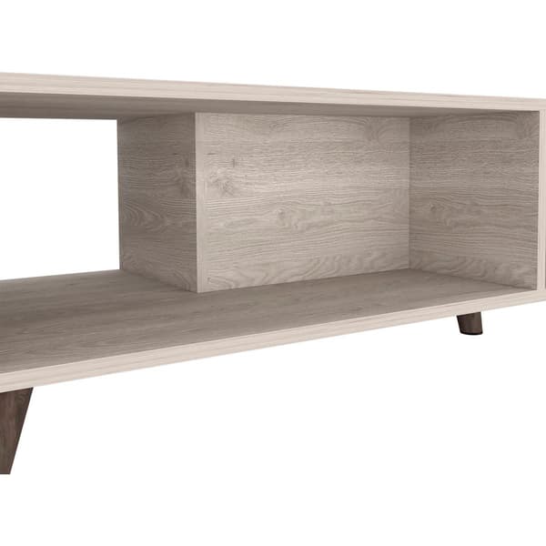 FM FURNITURE Oregon Light Grey Coffee Table