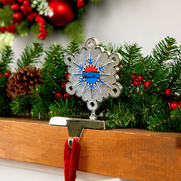 Northlight Pepsi® Snowflake Christmas Stocking Holder