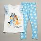 Girls &#40;4-6x&#41; Bluey & Bingo Better Together Top & Leggings Set - image 1