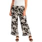 Womens Architect® Tonal Floral Tropical Wide Leg Pants - image 2