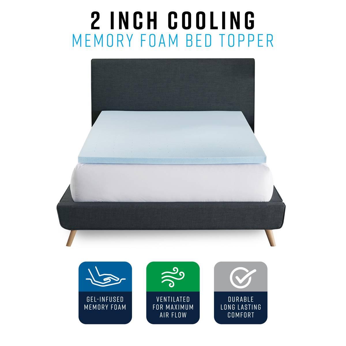 Bodipedic™ 2in. Foam Bed Topper
