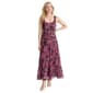 Womens Jones New York Sleeveless Multi Tiered Leaf Printed Dress - image 1