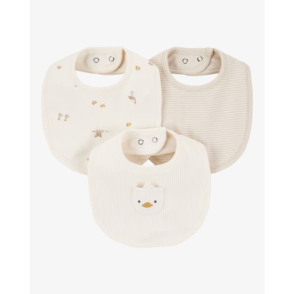 Baby Unisex Carters(R) 3pk. Fly with Me Bibs - image 