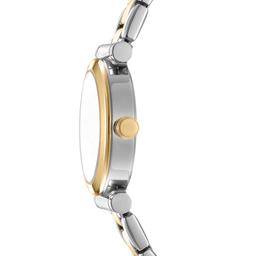 Womens DKNY Essentials Two-Tone Silver Dial Watch - DK1L090M0085