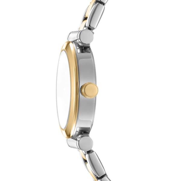 Womens DKNY Essentials Two-Tone Silver Dial Watch - DK1L090M0085