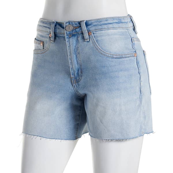 Juniors Almost Famous&#40;tm&#41; The Classics Denim Bermuda Shorts - image 