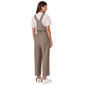 Womens Democracy Knotted Double Layer Cropped Overalls - image 2