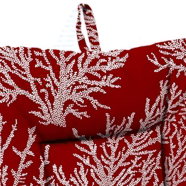 Jordan Manufacturing Seacoral Coastal High Back Chair Cushion