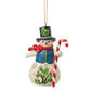 Jim Shore Snowman with Candy Cane - image 1