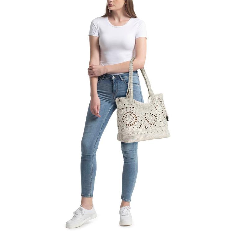 The Sak Gen Carry All Tote - Natural Medallion