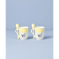 Lenox® Butterfly Meadow® Yellow Mugs with Spoons - Set of 2 - image 3