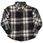 Boys (4-7) Architect(R) Jean Co. Flannel Shirt - Black/Sand - image 1