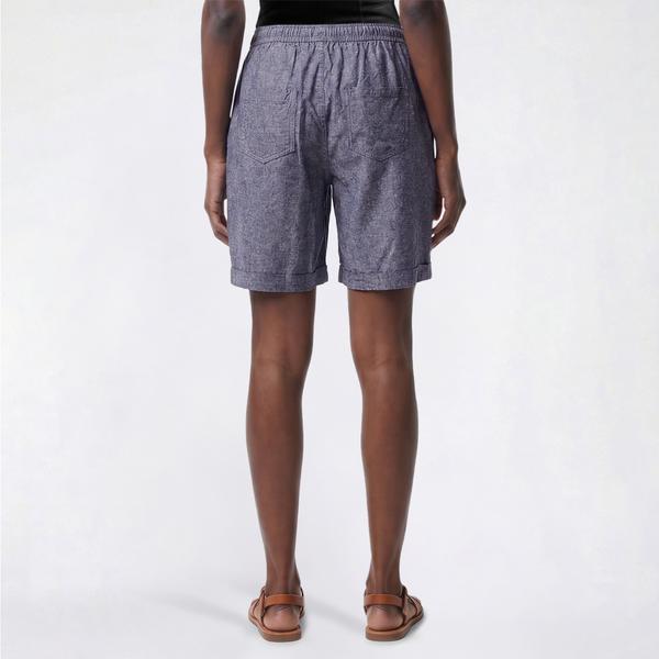 Womens da-sh Drawstring Tie Linen Shorts
