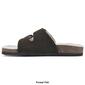 Womens White Mountain Helga Felt with Faux Fur Footbeds&#8482; Sandals - image 6