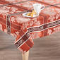 Grandeur Pumpkin Yarn Dyed Jacquard Tablecloth - image 1