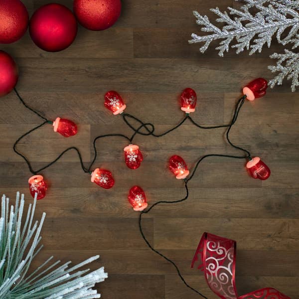 Northlight Seasonal 10ct. Mitten Christmas Light Set