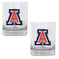 NCAA Arizona Wildcats 2pc. Rocks Glass Set - image 1