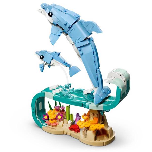 LEGO® Creator 3-in-1 Sea Animals: Beautiful Dolphins Building Kit