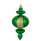 Northlight 8ct. Green Shatterproof Finial Christmas Ornaments - image 3